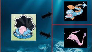 Pokemon Diamond and Pearl how to get Clamperl,Huntail and Gorebyess