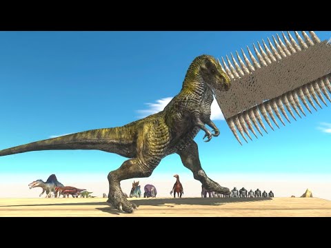 Giant Death Saw Who can dodge?  ► Animal Revolt Battle Simulator