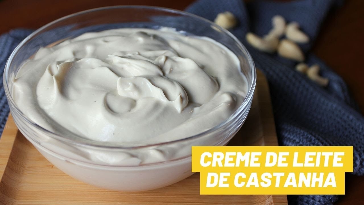 CREME DE LEITE DE CASTANHA