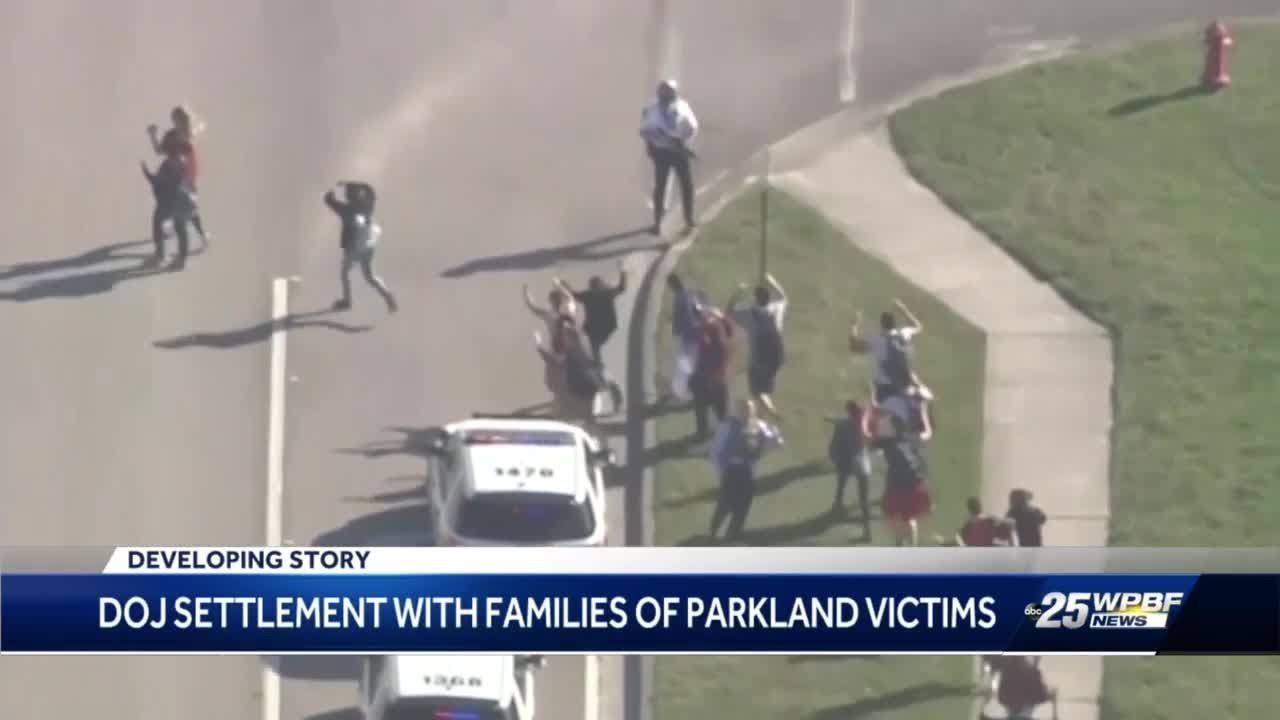 Families of Parkland shooting victims reach settlement with Department of Justice