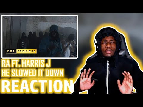 BARS NO MATTER THE TEMPO🔥 | RA ft. Harris J - Fast Life [Music Video] | GRM Daily - REACTION