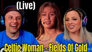 Celtic Woman - Fields Of Gold (Live 2017) THE WOLF HUNTERZ REACTIONS