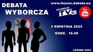 Wideo1: Debata wyborcza kandydatw na prezydenta Leszna