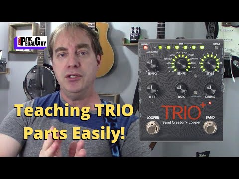 DigiTech TRIO Plus Band Creator + Looper 2010s - Black image 7