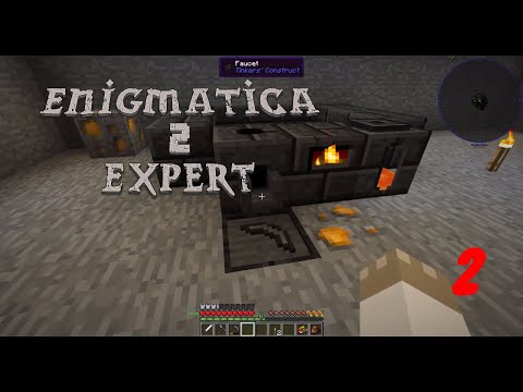 Enigmatica 2 Expert: Tinkers Smeltery + Basic Furnace!! Episode 2!