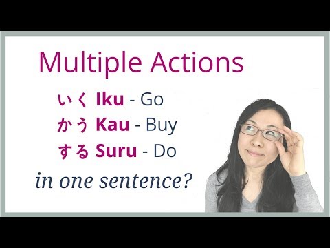 【GENKI L6】Japanese TE Form - Connect Multiple Actions (Verbs)!