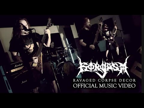 GORGASM - RAVAGED CORPSE DECOR [OFFICIAL MUSIC VIDEO] (2025) SW EXCLUSIVE