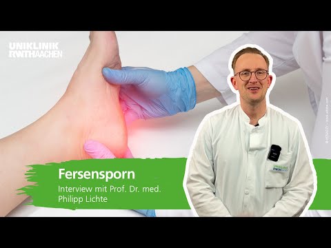 Heel spur: Prof. Philipp Lichte answers the most important questions