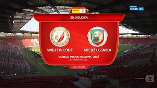 (Mecz Ekstraklasy) Widzew Łódź vs Miedź Legnica