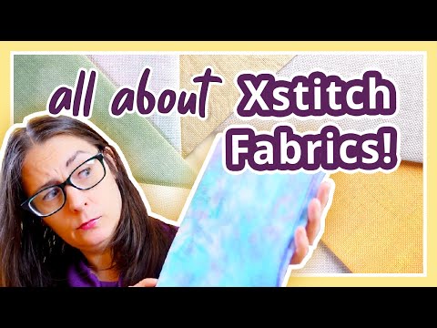 Aida vs evenweave vs linen | Best cross stitch fabric?