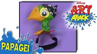 Disney Junior - Art Attack - Papagei | Disney Junior