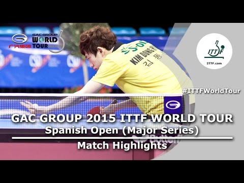 Spanish Open 2015 Highlights: YOSHIMURA Maharu vs KIM Donghyun (1/2)