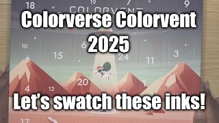 2025 Colorverse Colorvent Ink Swatches Will Surprise You!