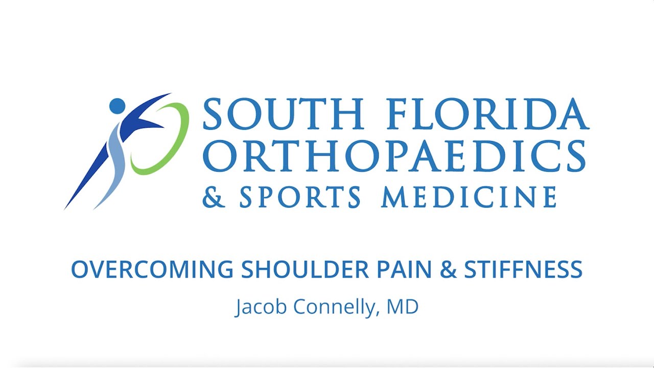 Overcoming Shoulder Pain & Stiffness Webinar with Jacob Connelly, MD