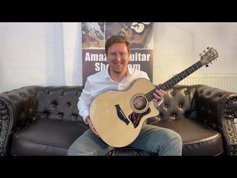 Taylor 314ce Grand Auditorium Electro Acoustic Guitar Demonstration With James - Rimmers Music