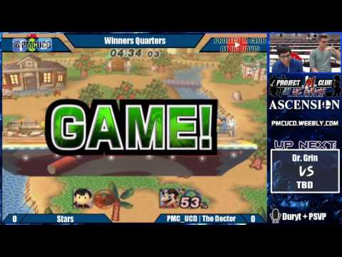 "Ascension 7/2/16" - Stars (Ness) v. The Doctor (Mario) - Winners Quarters