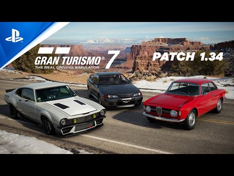 Gran Turismo 7 Update 1.34 adds 3 new cars, Engine Swap, extra Cafe Menus and more