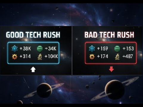 How To Tech Rush In Stellaris