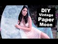 DIY Vintage Paper Moon Photography Prop | How To