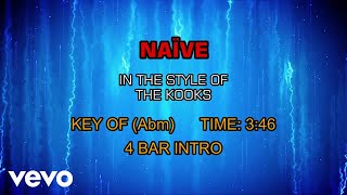 The Kooks - Naïve (Karaoke)