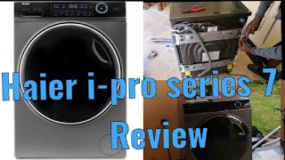 HAIER I-PRO SERIES 7 WASHING MACHINE UNBOXING | DIY| Front Load | How to Install | Part 1 |Haier Ke