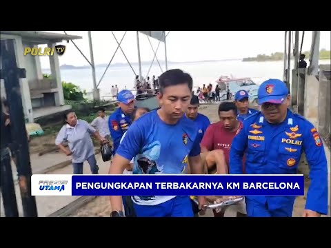 POLDA SULUT TETAPKAN 1 TERSANGKA TERBAKARNYA KM BARCELONA 5.A
