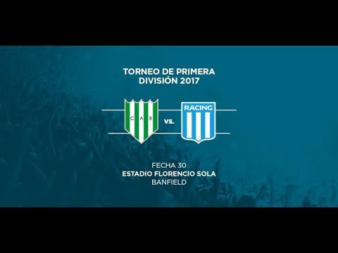 RESUMEN de Banfield 1 vs Racing 3 - Fecha 30 - TP2016-17