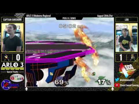 ARLO 3 - Captain Birdman (Falco) vs LDB (Fox) - Pool 8 Losers Semis