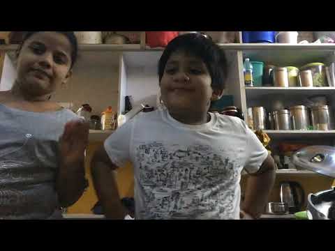 How to make bred toast and melted Chocolate