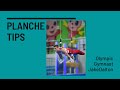 5 Tips For A Planche