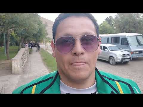 Miguel Huenulao, de la N2L, tras la primera etapa en Las Coloradas. 7/3/26.