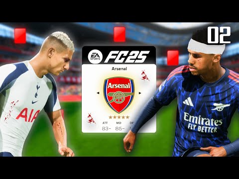 DERBY DISASTER! 😱 NORTH LONDON DERBY GOES WRONG | Arsenal Career Mode FC 25 – EP 2