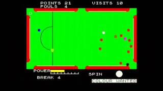 STEVE DAVIS SNOOKER (ZX SPECTRUM)