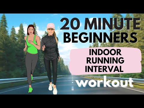 Beginners Running Workout - 20  Minute Home Workout to Make Running Easy - with Running Tips