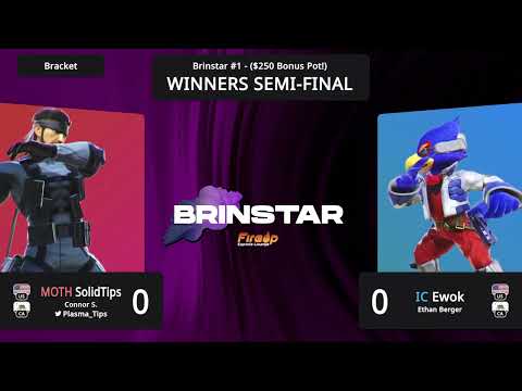 Ewok (Falco) vs SolidTips (Snake) - Brinstar #1 Winners Semi Finals