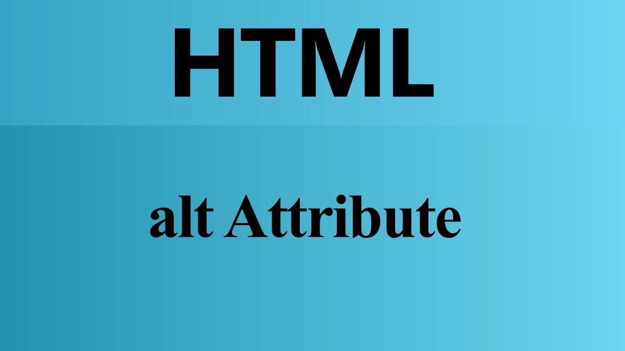 83. alt Attribute in HTML (Hindi)