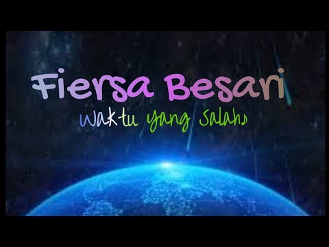 Fiersa Besari Ft Thantri | Waktu yang salah lyrics (Unoffcial - Video)