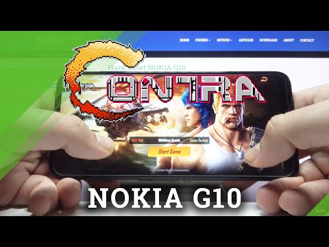 Contra Gameplay on NOKIA G10 – Check Out Performance Test