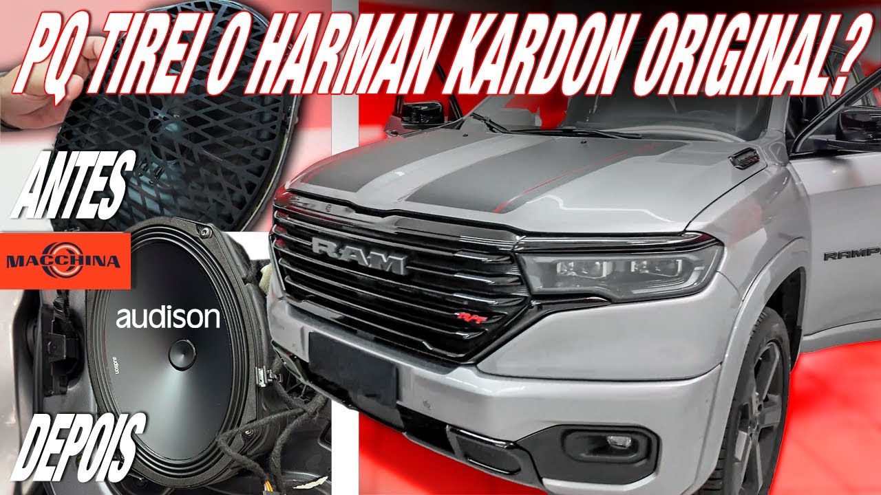 Som muito superior que o original na Rampage! Solução simples de fazer e de qualidade absurda!