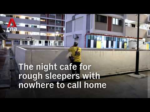 The night cafe for rough sleepers in Singapore with nowhere to call home