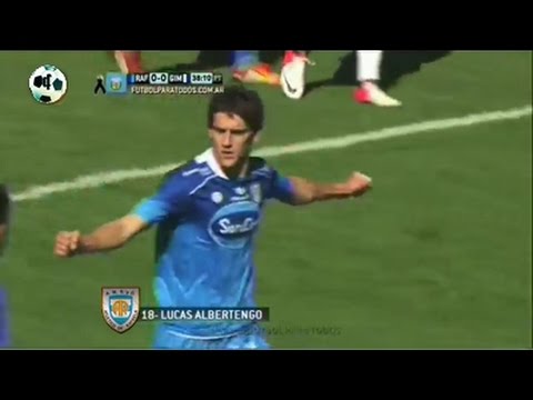 Gol Lucas Albertengo - Atlético Rafaela 1 Vs Gimnasia 0 - Primera División 2014