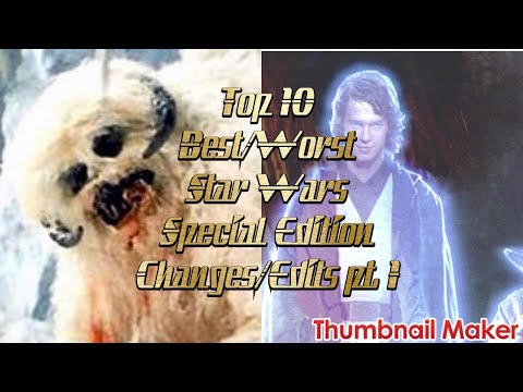 Top 10 Best/Worst Star Wars Special Edition Changes/Edits Pt. 1
