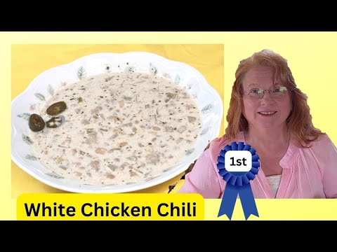 The Best White Chicken Chili | Award-Winning Recipe & Step-by-Step Guide #chickenandwhitebeanchili