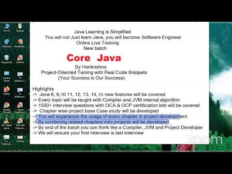 Working With Jar | Session 3 | By Mr Hari Krishna