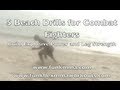 Beach Training For MMA Build Explosive Leg Power