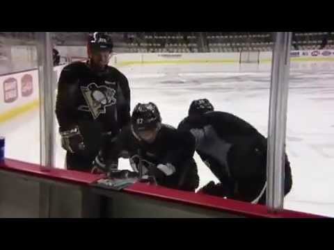 Crosby Roughed Up in Practice by Dustin Jeffrey and Eric Tangradi March 8, 2012