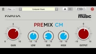 Video thumbnail for Kuassa PreMix CM - FREE VST/AU saturation and EQ plugin by Computer Music