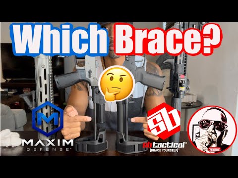 AR-15 PDW Braces (SB Tactical or Maxim Defense)
