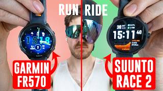 Suunto Race 2 vs Garmin - First Run and Ride (Scientific Review)