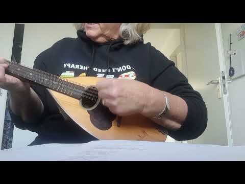 spelen met mandoline